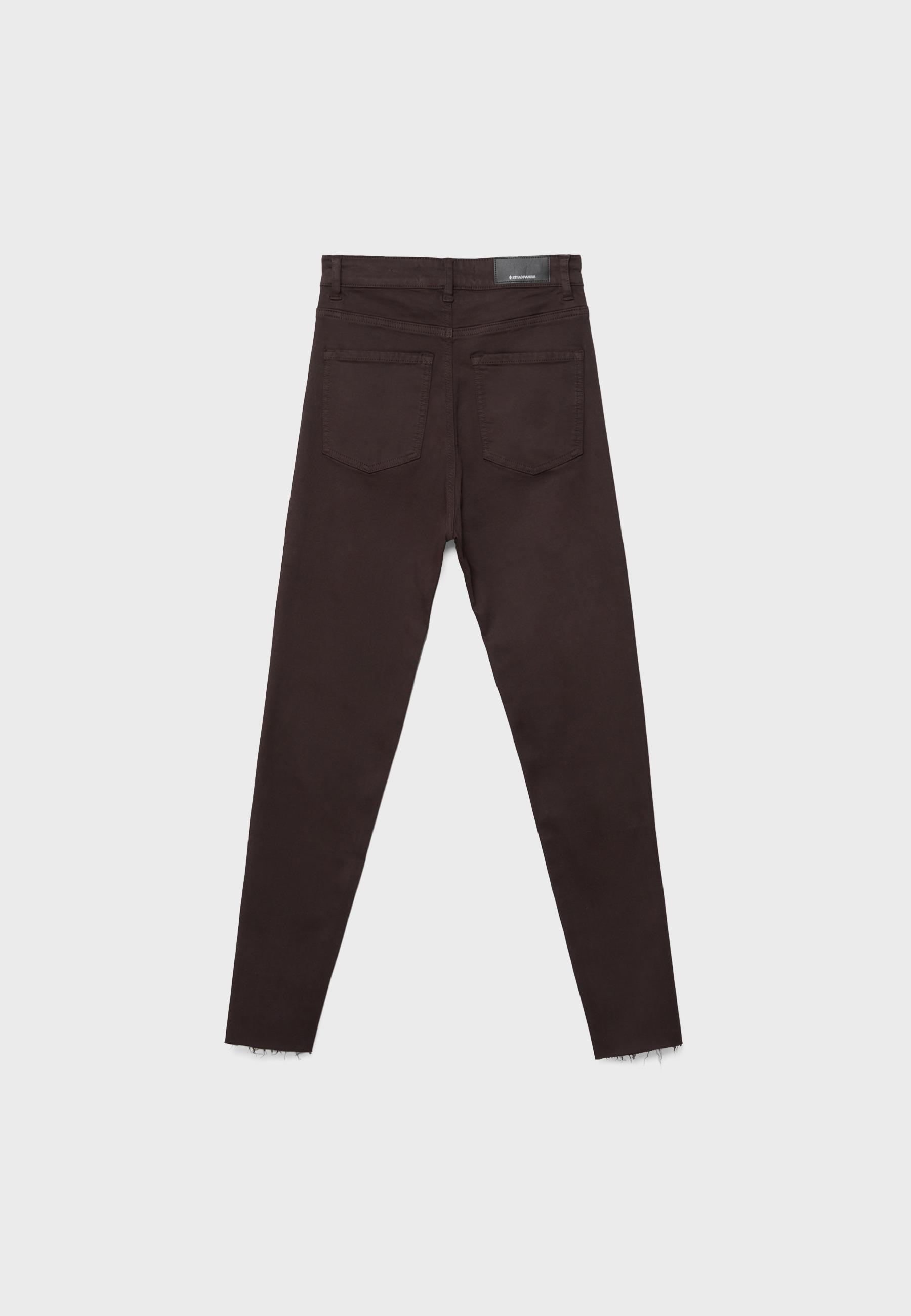 Super high-waist — Brown