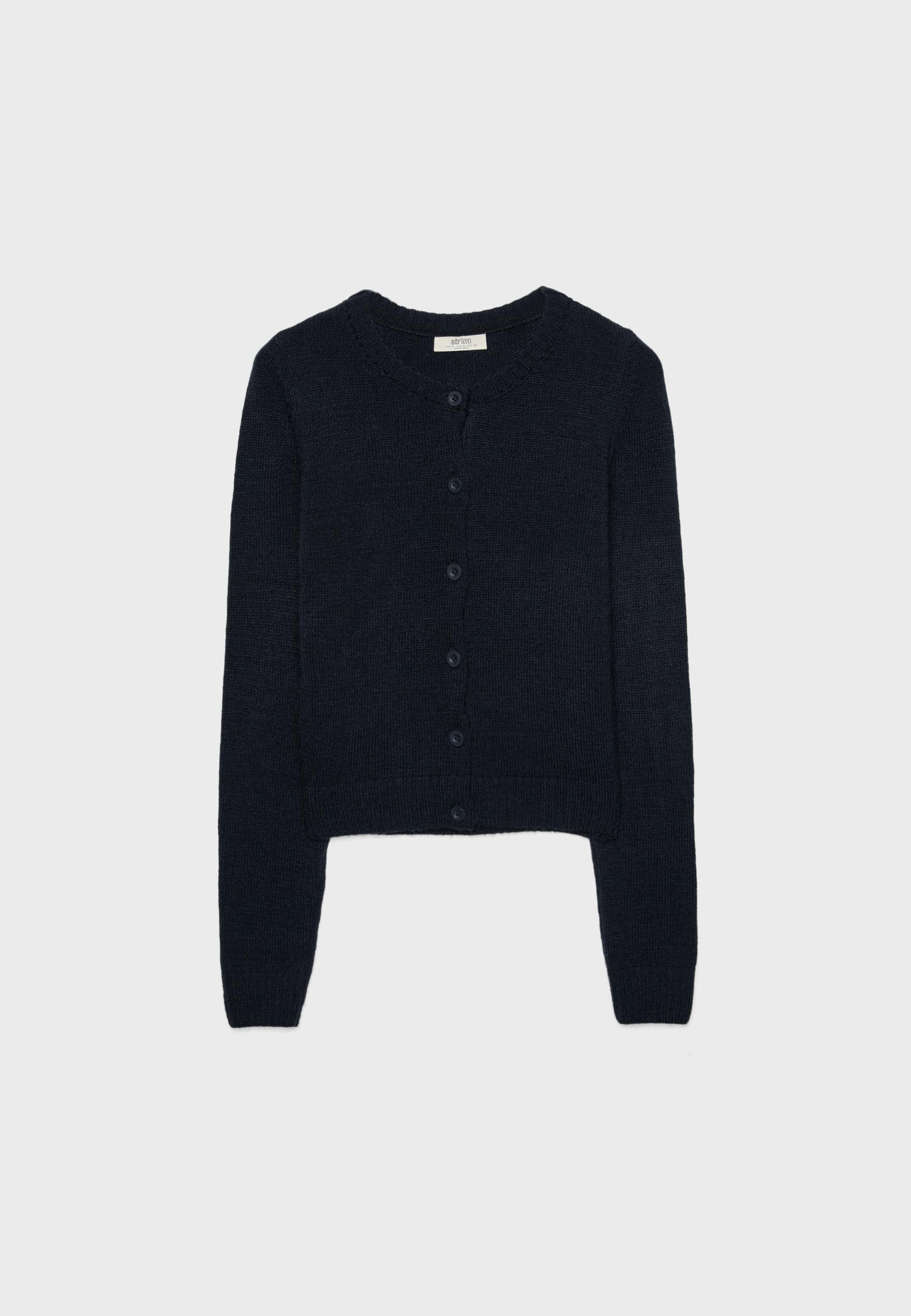Fitted knit cardigan with zip - Women's fashion Fitted knit cardigan with zip - Women's fashion