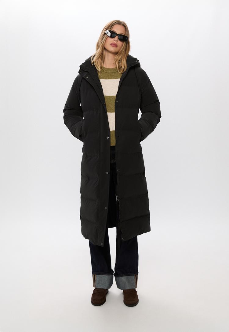 cappotto imbottito lungo