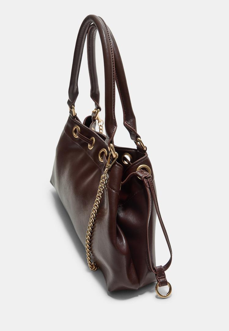 bolso hombro ojales