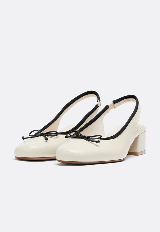zapatos tacon bailarina