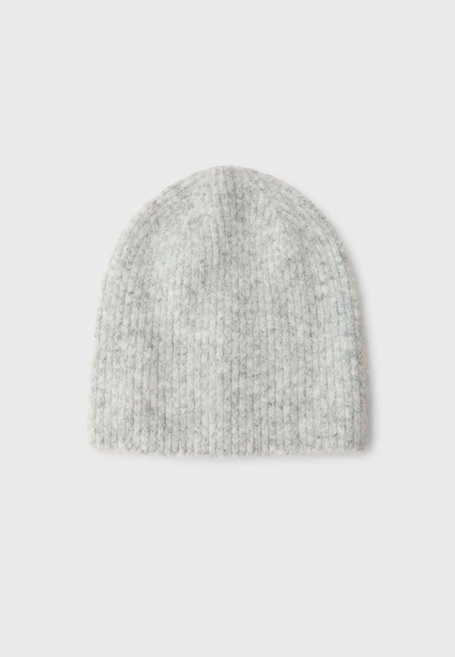帽子 everyone Basic Beanie GRAY Basic beanie without turn-up - Women's fashion | Stradivarius Kuwait