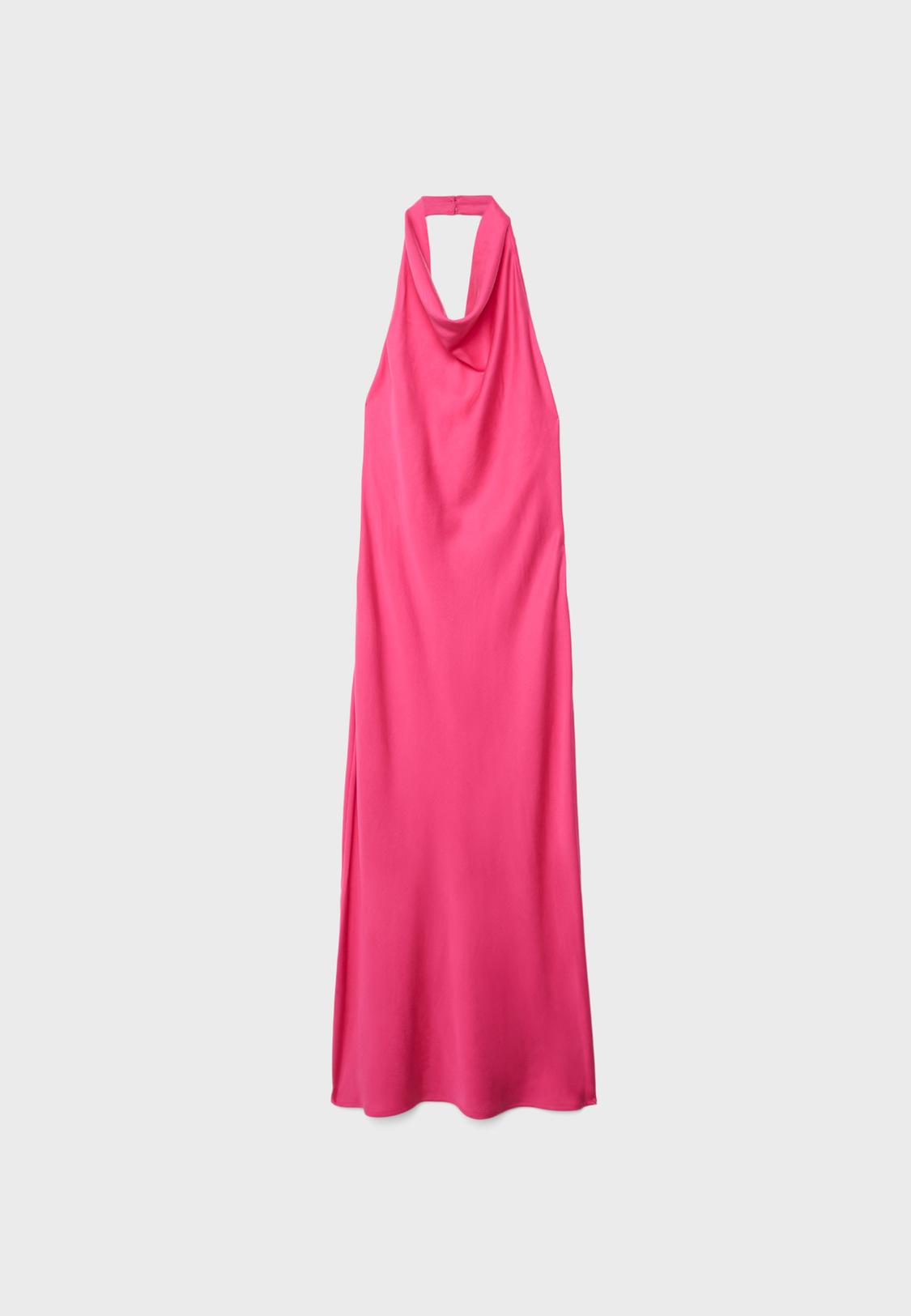 slim fit dress slacks White Halter Dress Nara main image 1