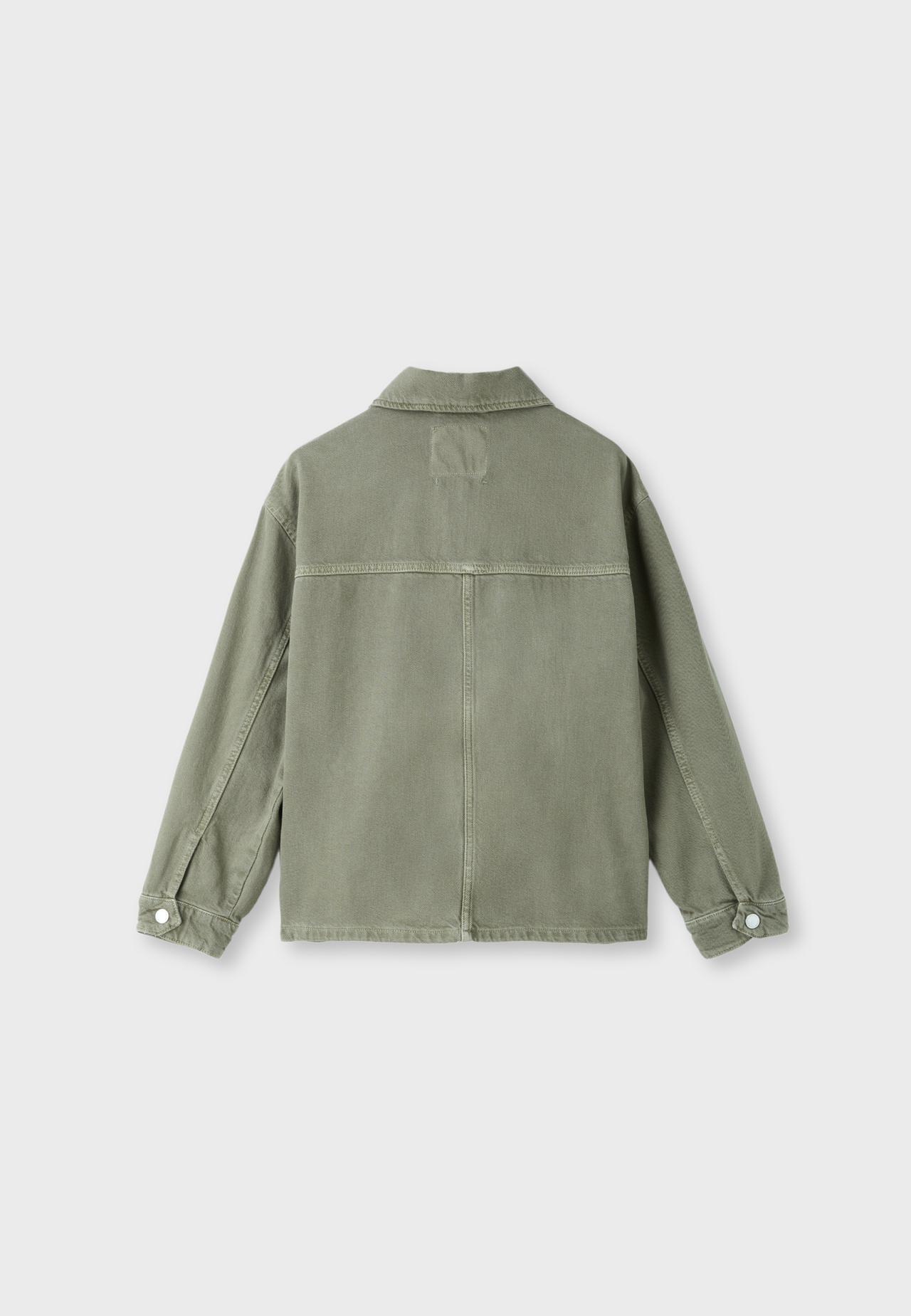 Patch pocket jacket — Khaki