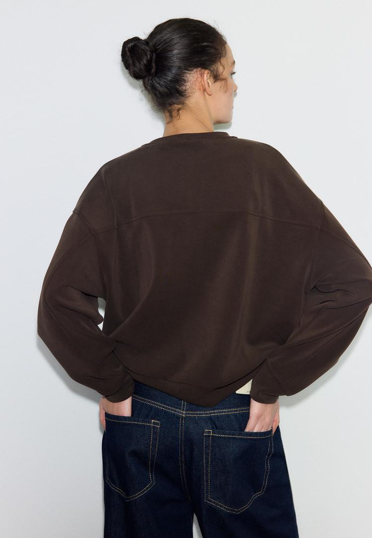 sudadera basica tacto suave