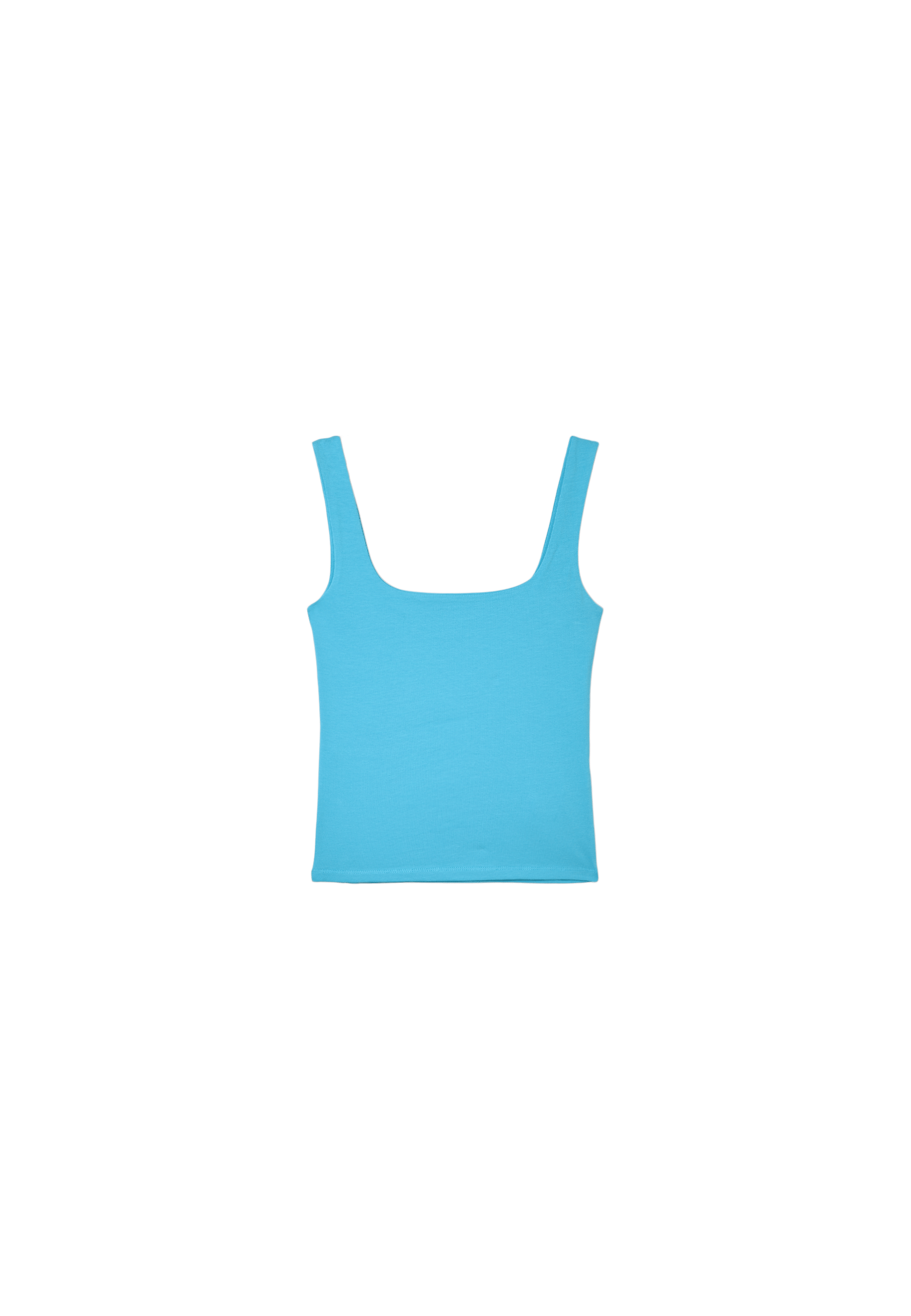 Wide strap top — Turquoise