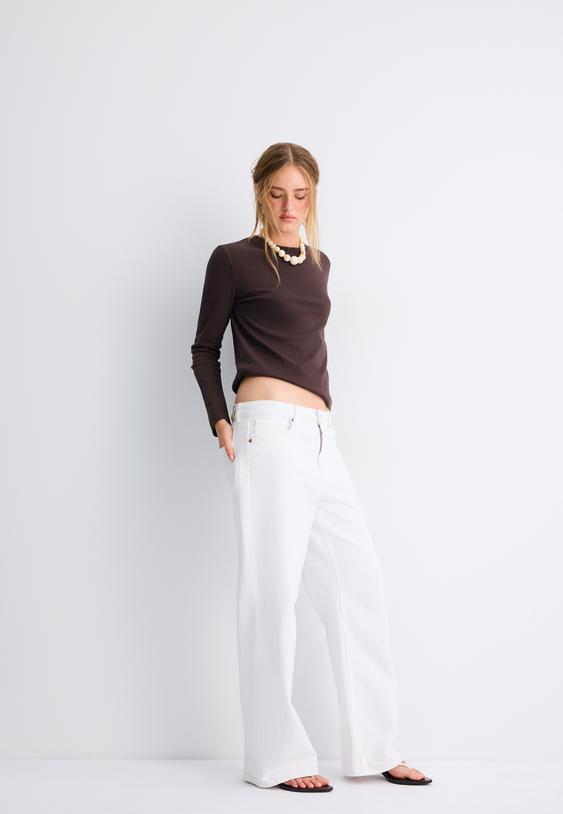 tshirt met lange mouw en zachte touch