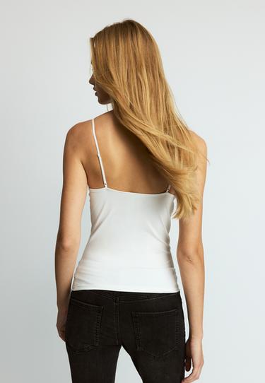 Corsetry-inspired top — Ecru 5