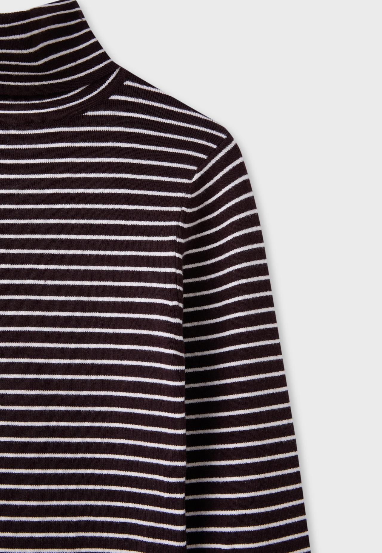 Basic turtleneck jumper — Brown
