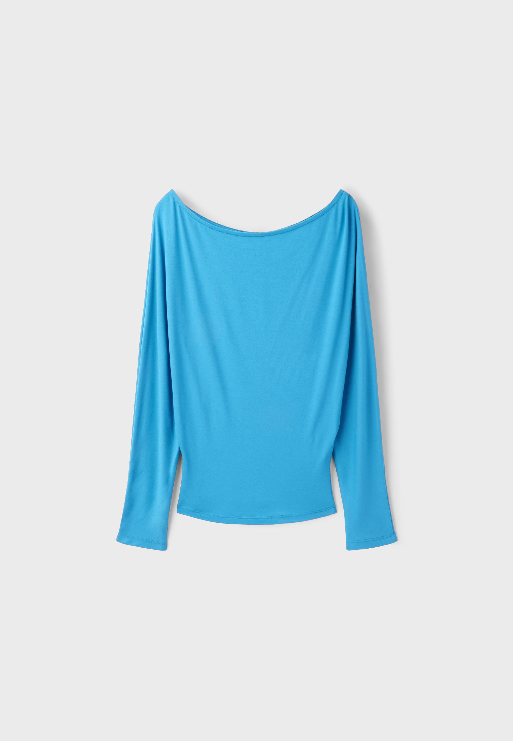 Sash-effect asymmetric top — Teal