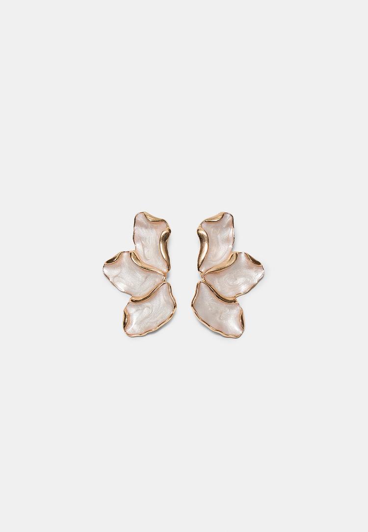 pendientes abanico enamel