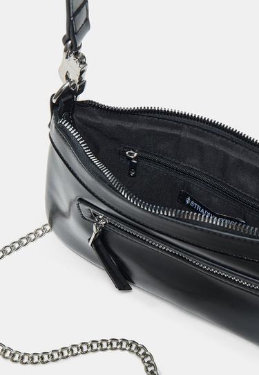 Shoulder bag with lobster clasp — Black 5