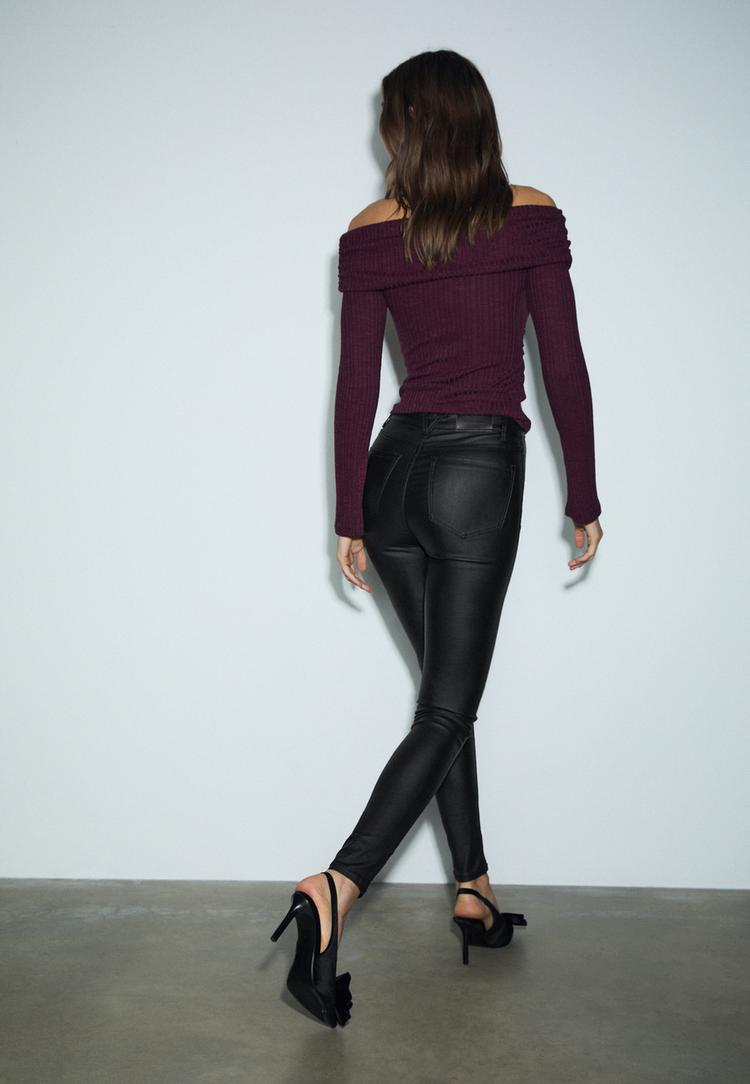 pantalon coating super high waist