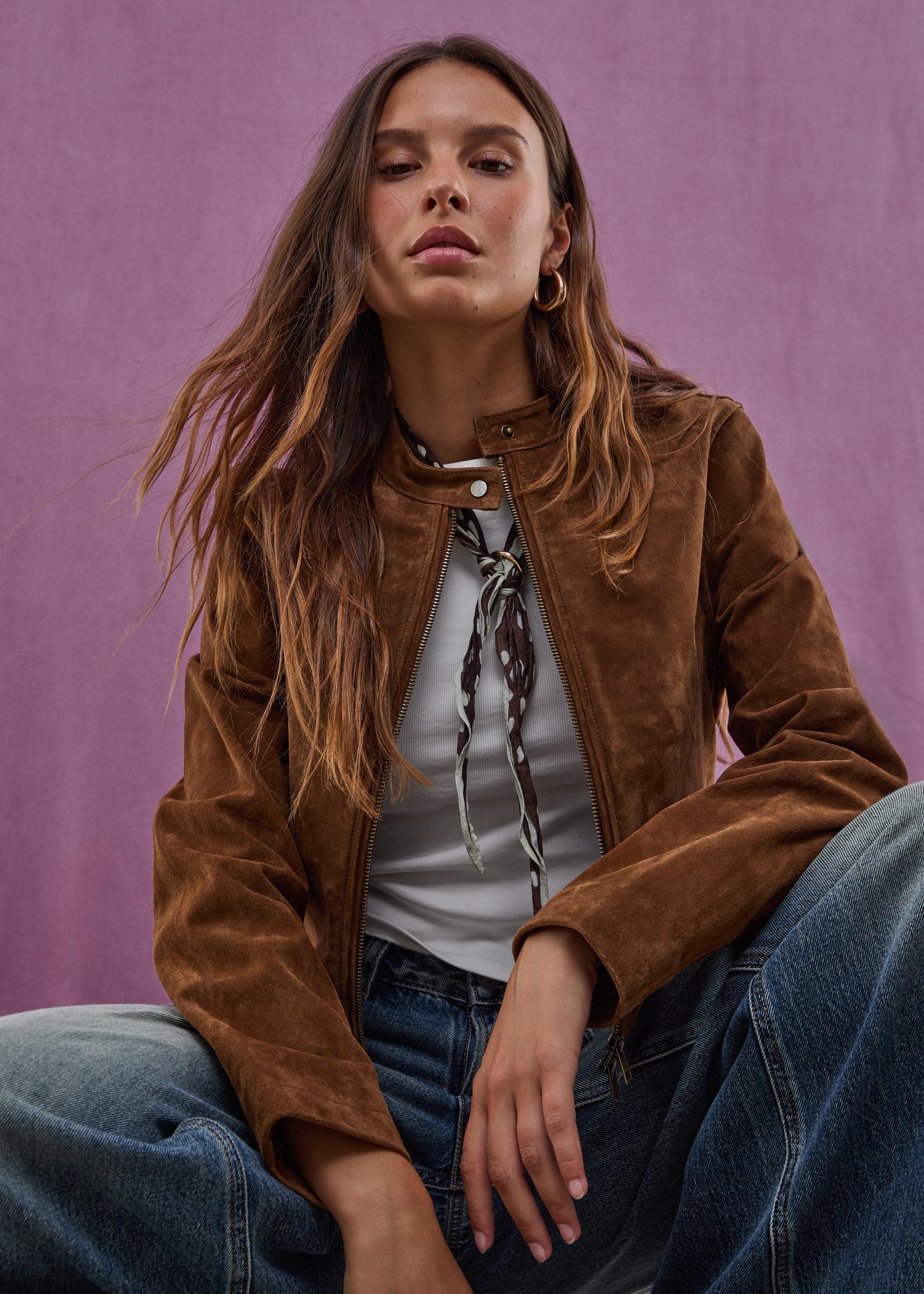 stradivarius レディースジャケットアウター Shimmer denim jacket - Women's fashion | Stradivarius United