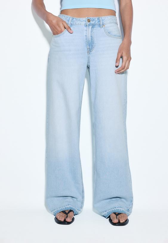 d91 dusuk bel genis paca jean