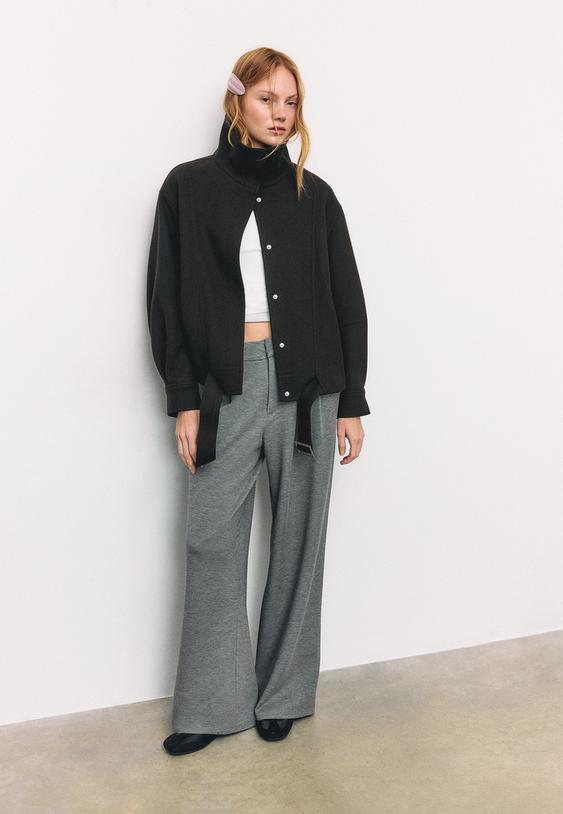 cazadora globo oversize tacto suave