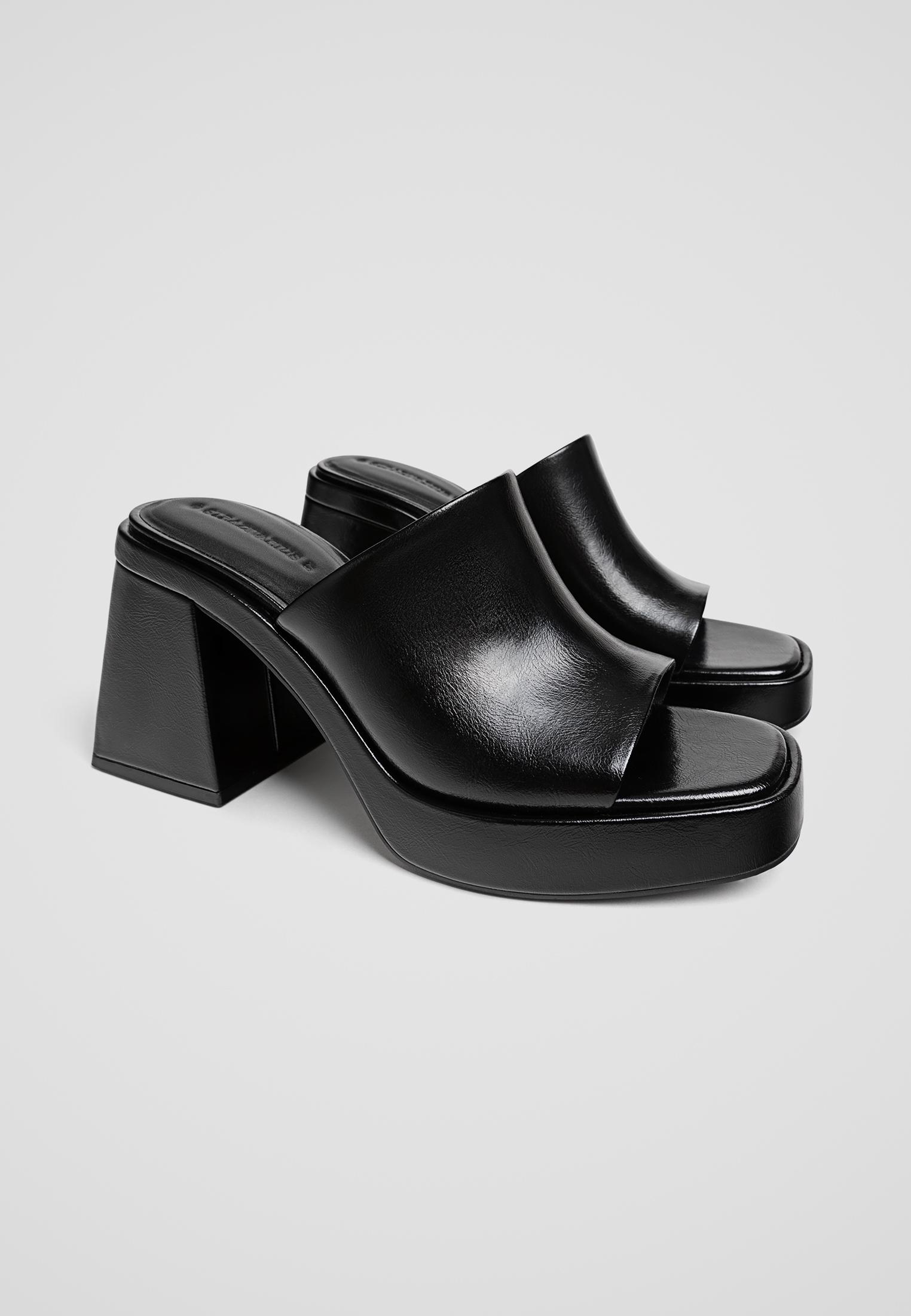 Sandalias plataforma fashion stradivarius