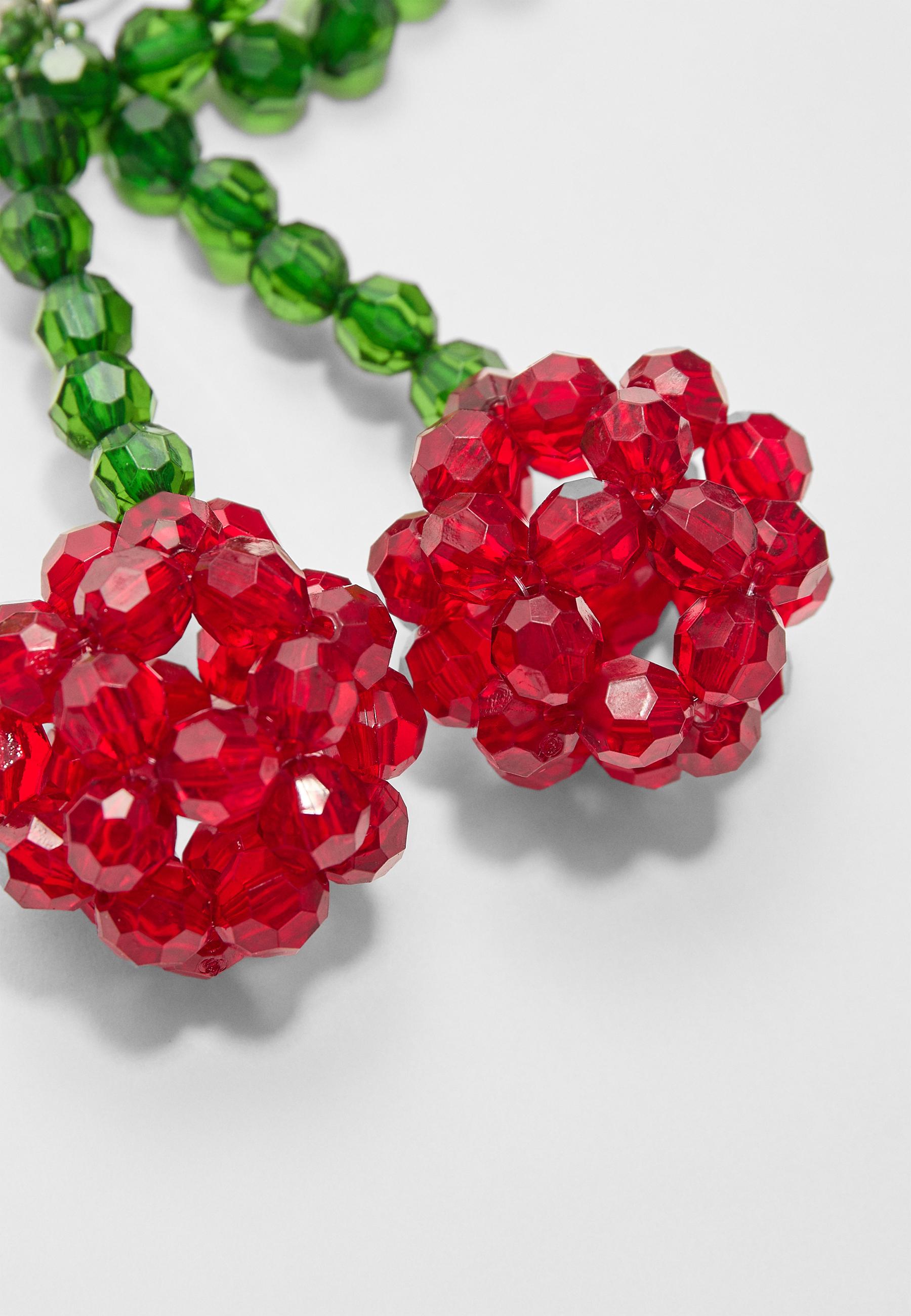 Cherry charm keyring - Women's fashion | Stradivarius United