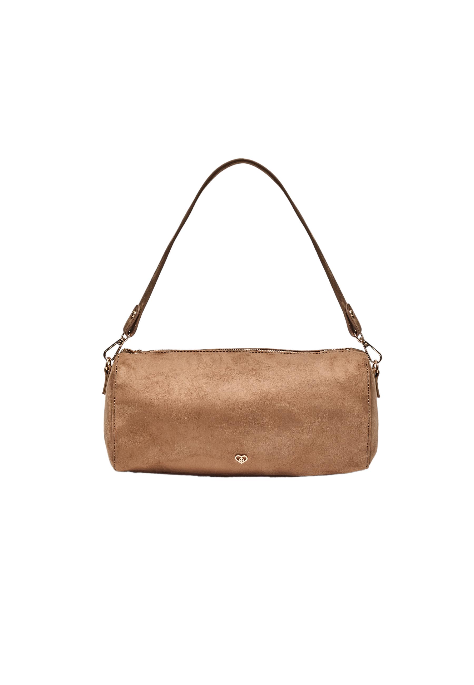 SOFT TOUCH SHOULDER BAG — Terracotta