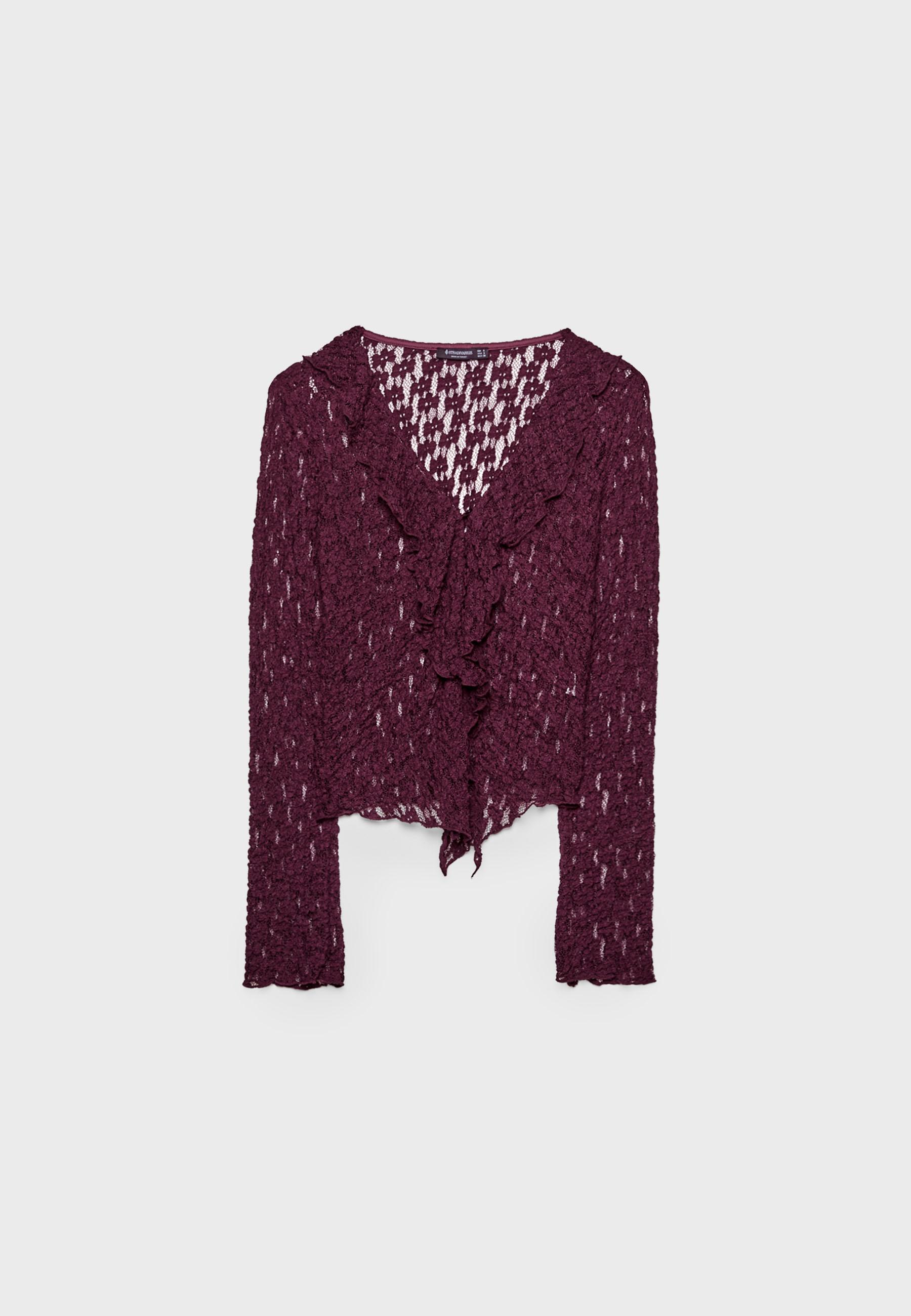 トップス JACQUARD VIOLET & AZALEAS CARDIGAN Isaac Mizrahi Live! Floral Printed Button Front Cardigan on