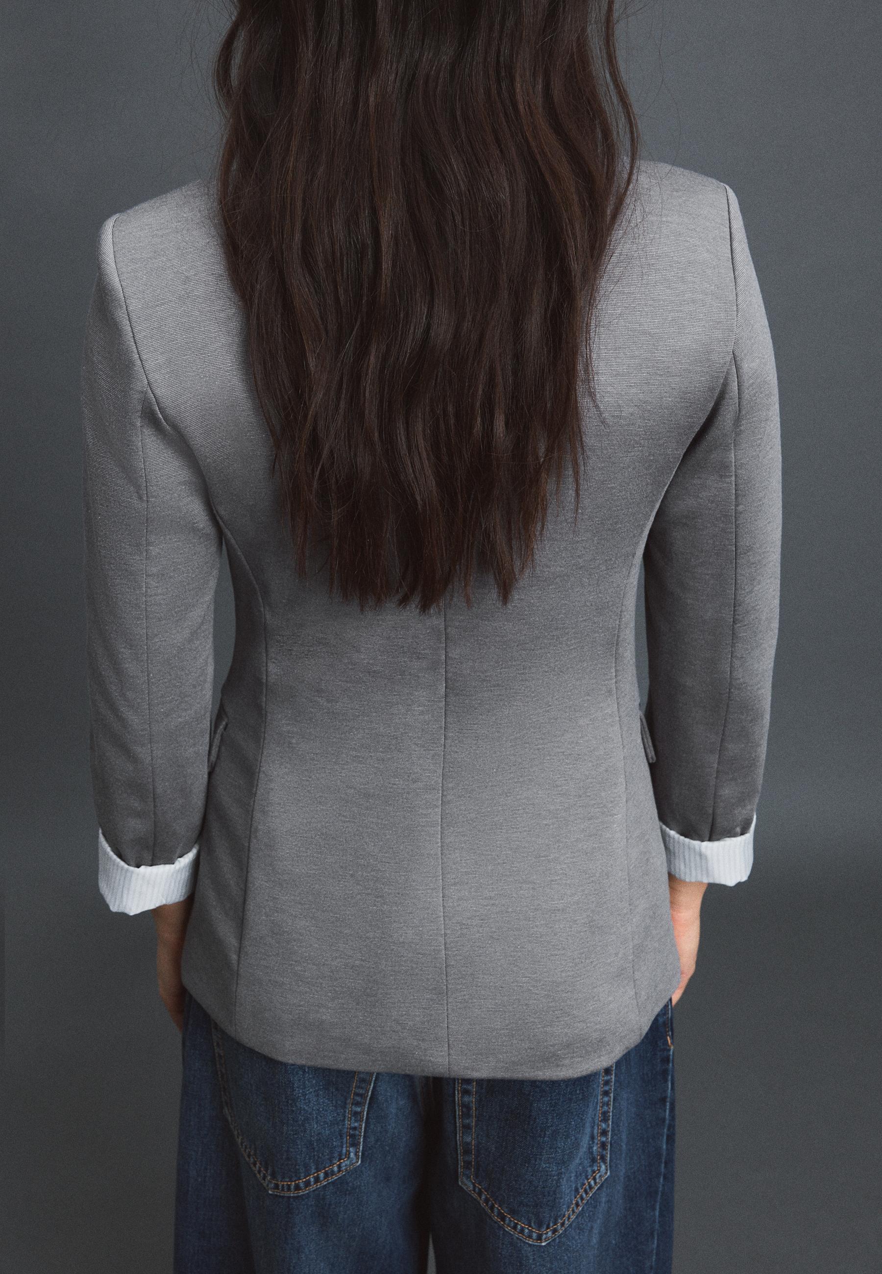 Stradivarius Basic triko blazer ceket
