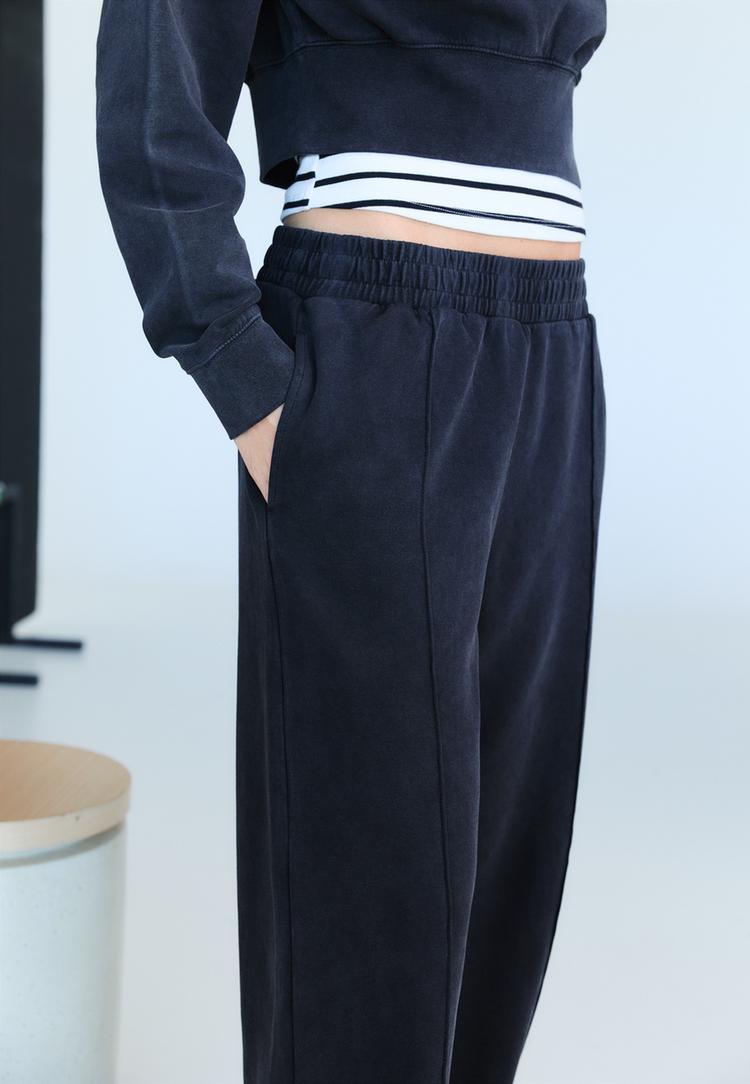 pantalon jogger efecto lavado