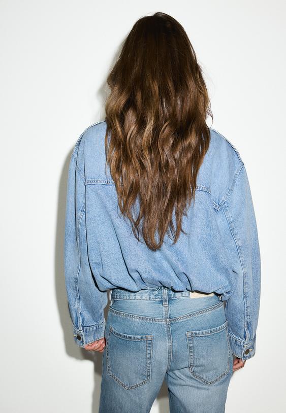 balloonfit denim jacket