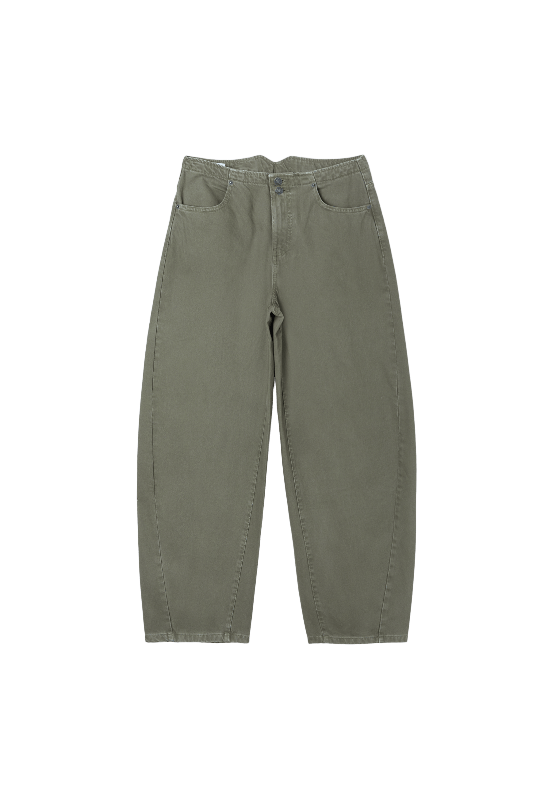 Stradivarius Ayarlanabilir belli barrel jean görsel 4