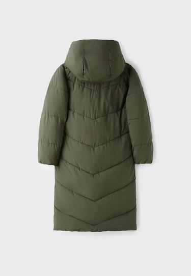 Basic puffer coat — Khaki 9