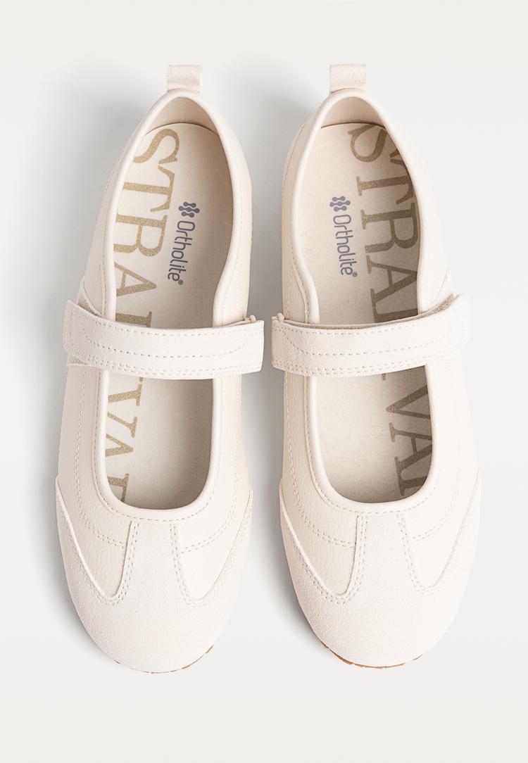 zapatillas de piel estilo bailarina