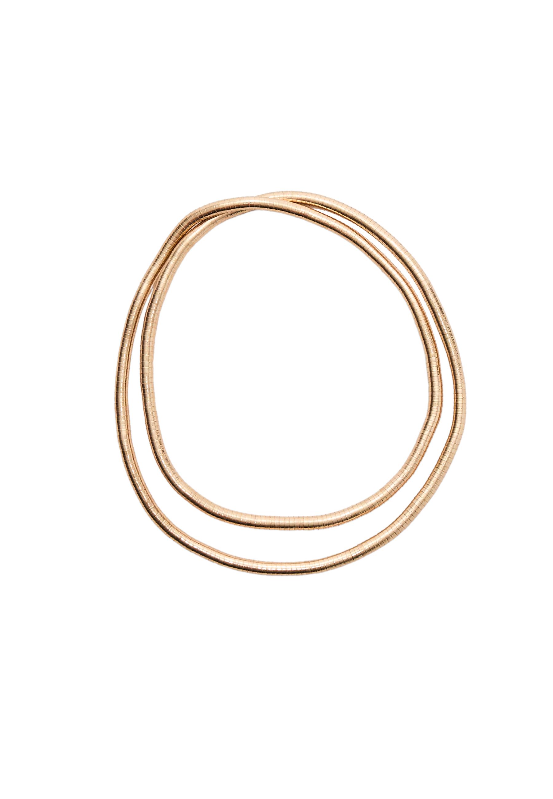 Flexible necklace — Gold