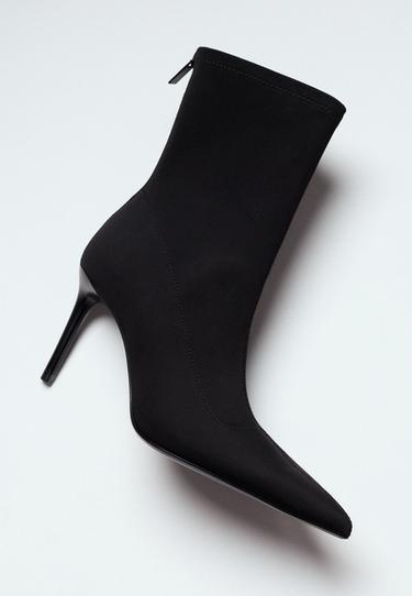 Stiletto heel ankle boots — BLACK  2