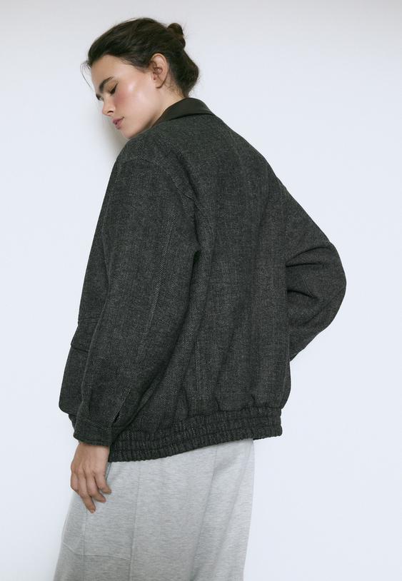 cazadora bolsillos espiga