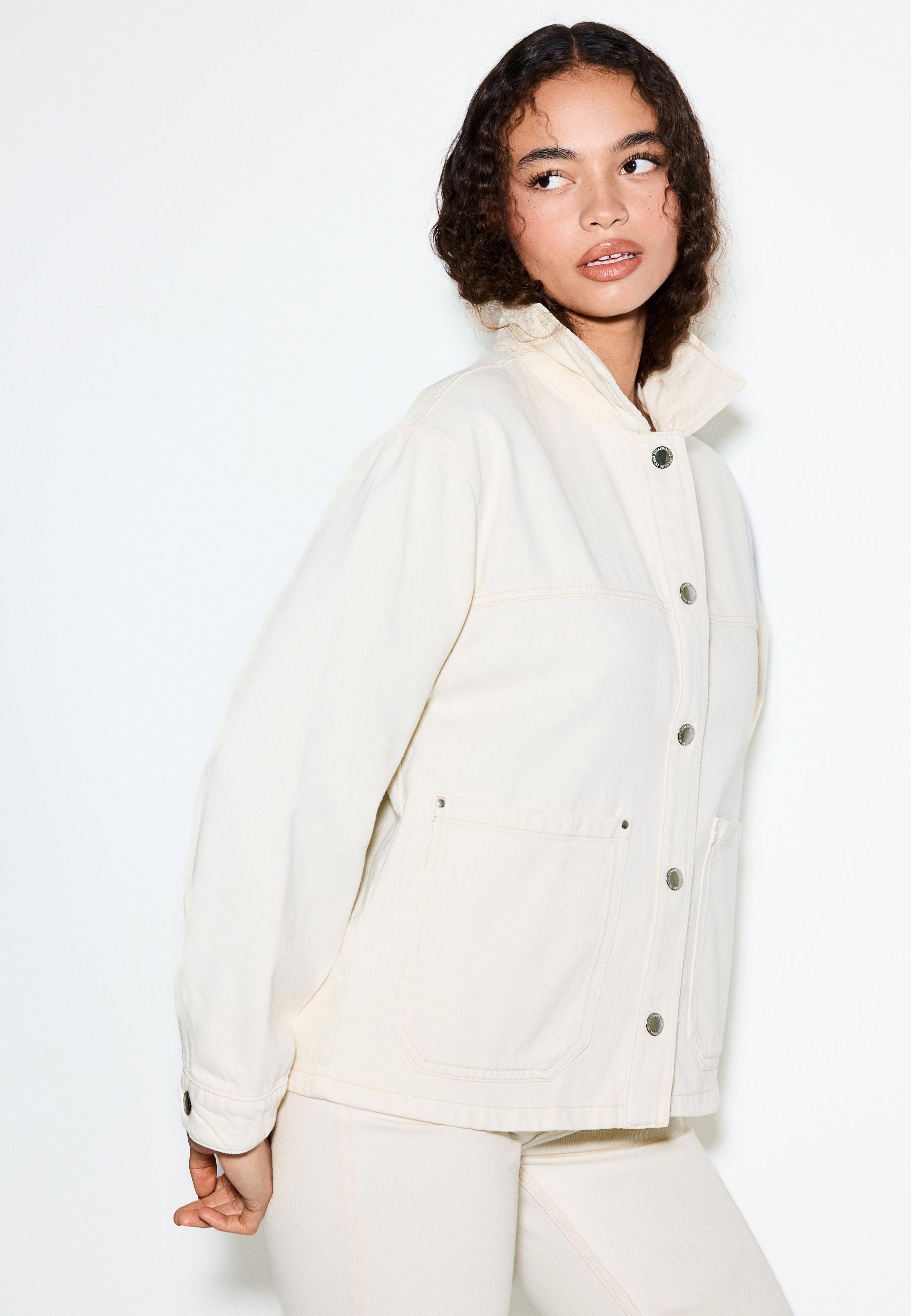 Patch pocket jacket — Vanilla