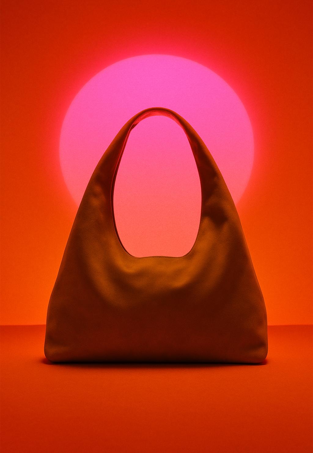 Bolso de hombro efecto ante