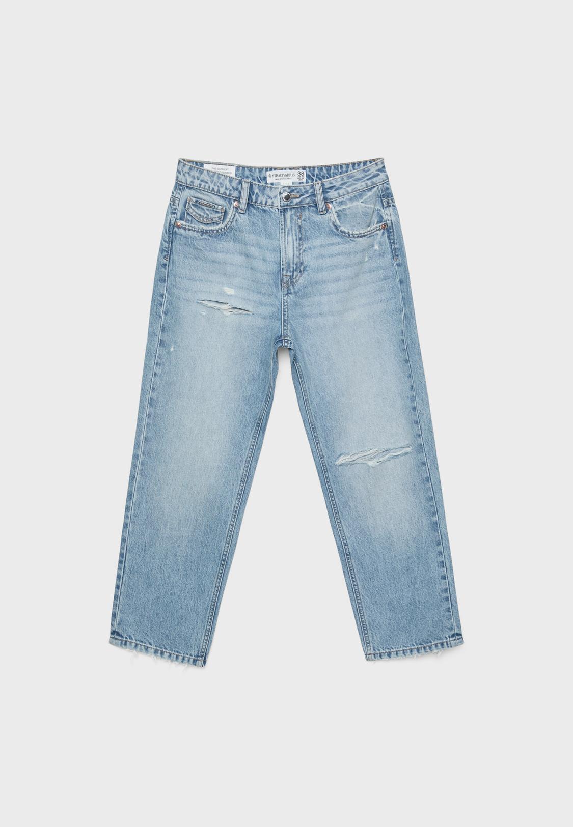 Mom Fit Jeans Tiro Alto Zara Vaqueros Mom Fit Que Significa 1465