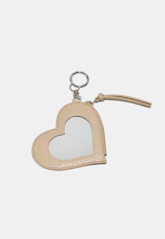 portecles charm portemonnaie cur miroir