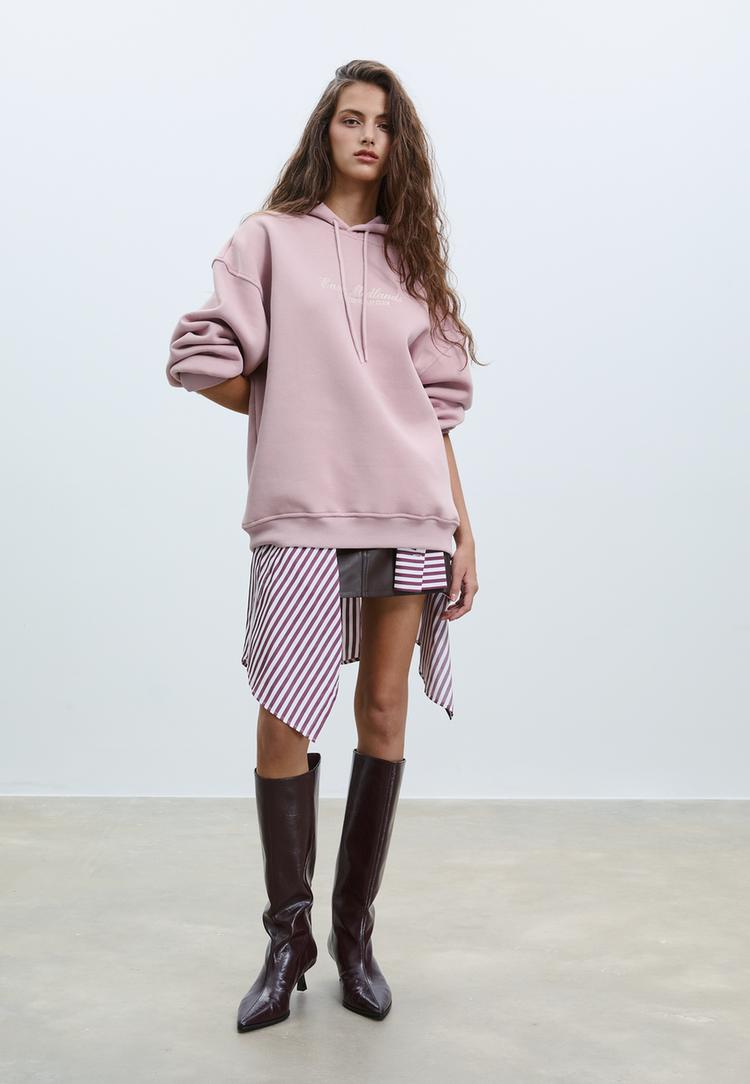 sudadera capucha bordada