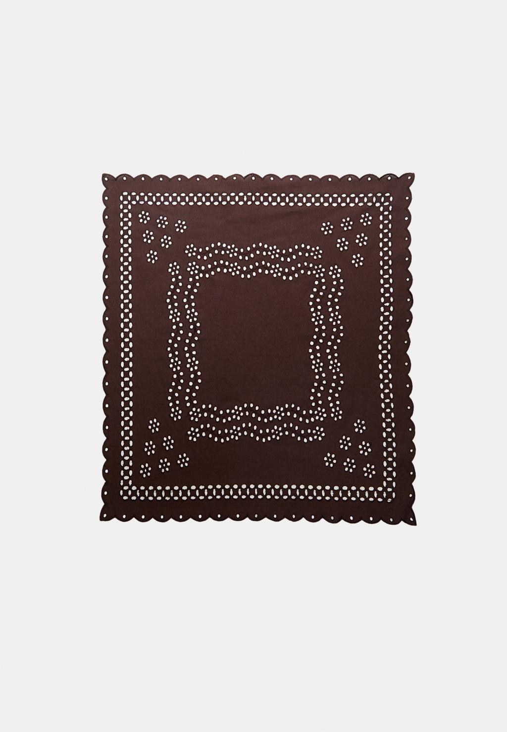Pañuelo algodón bordados