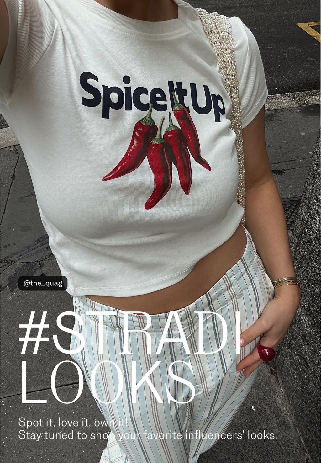 Camiseta fitted estampado