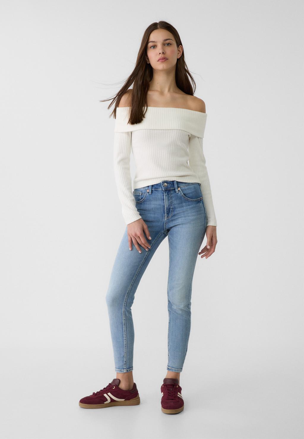 1420 Low waist skinny jeans