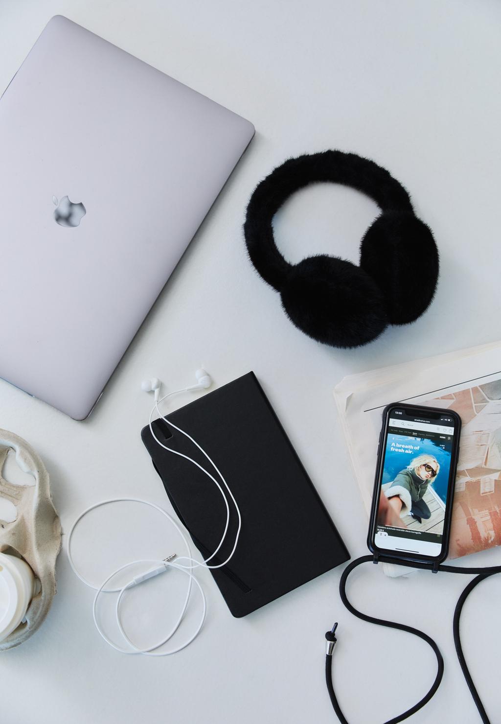 Oorbeschermers van imitatiebont