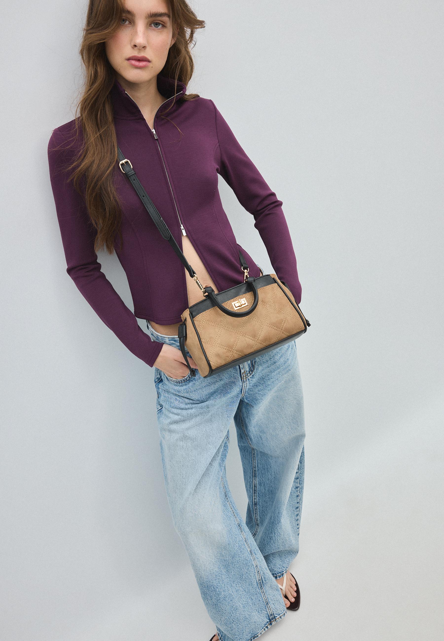 Mini city bag — Pale camel