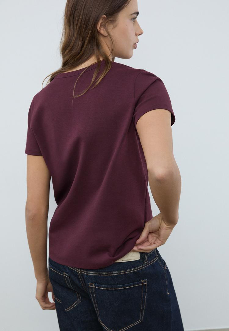t shirt basic regular al tatto morbido