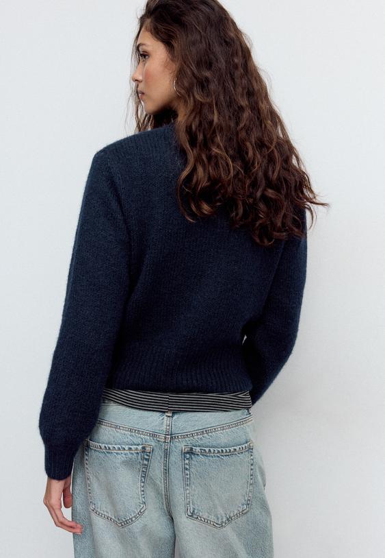 soft touch knitted jumper