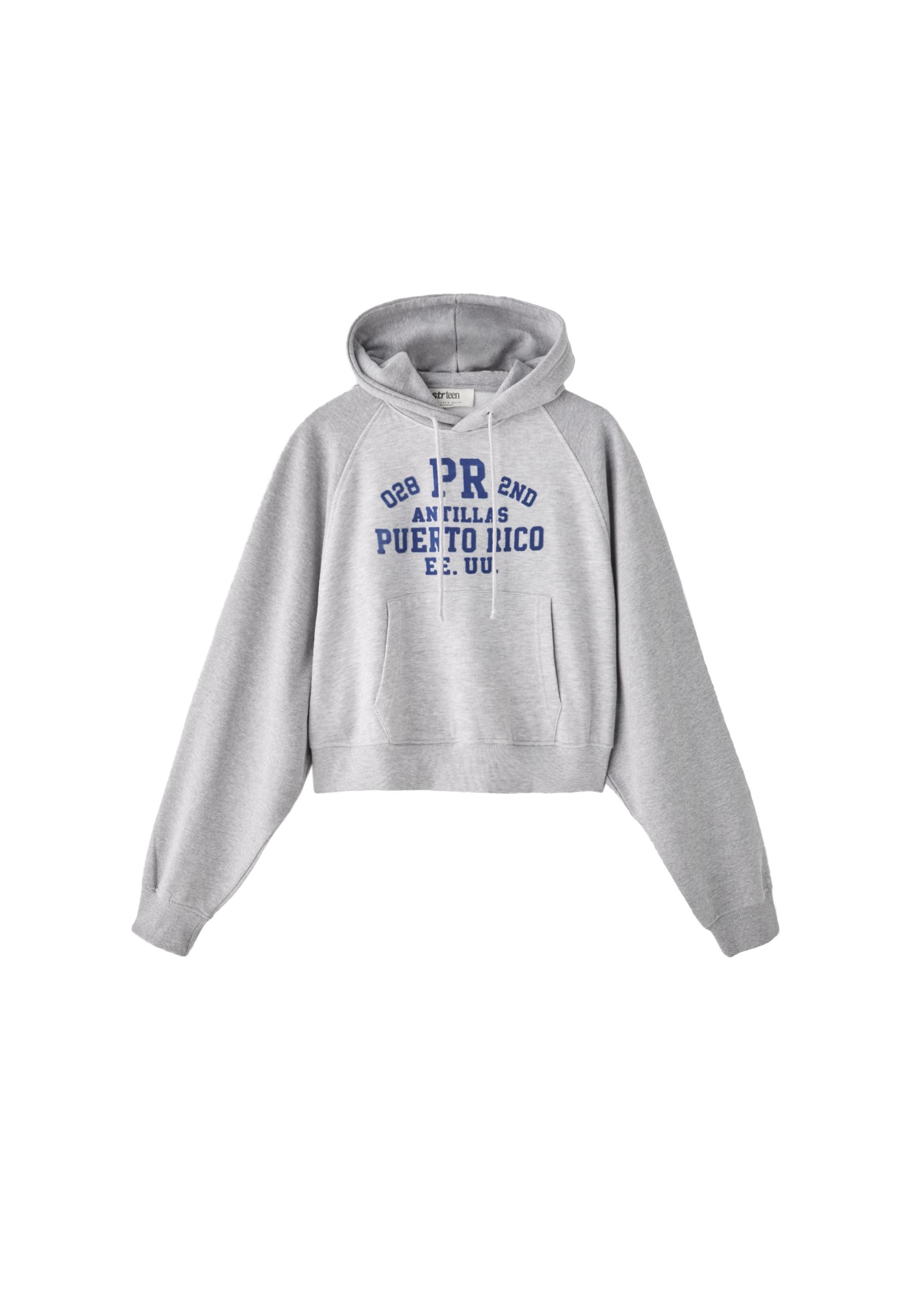Stradivarius Kontrast detaylı sweatshirt görsel 3