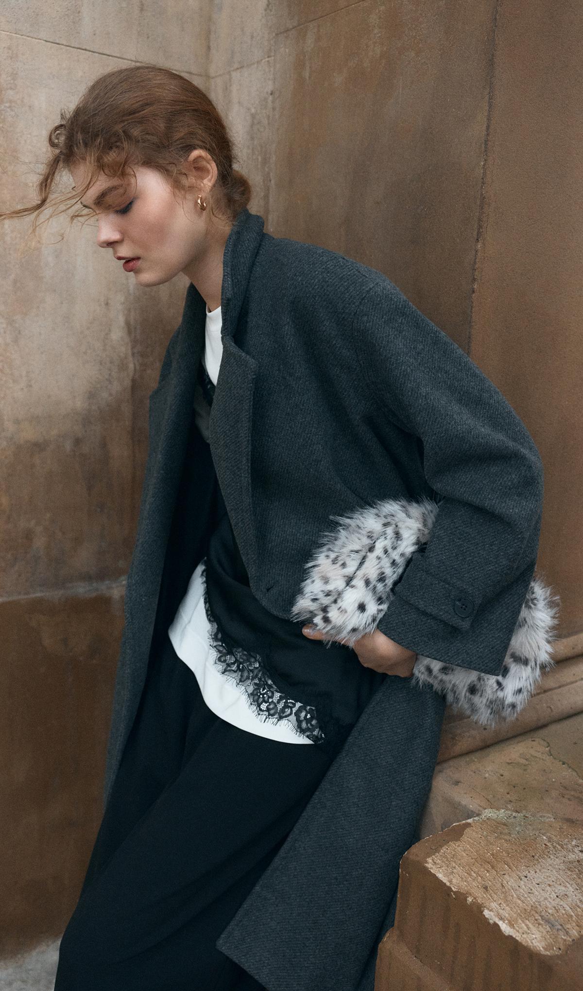 Manteaux élégants Stradivarius hiver collection