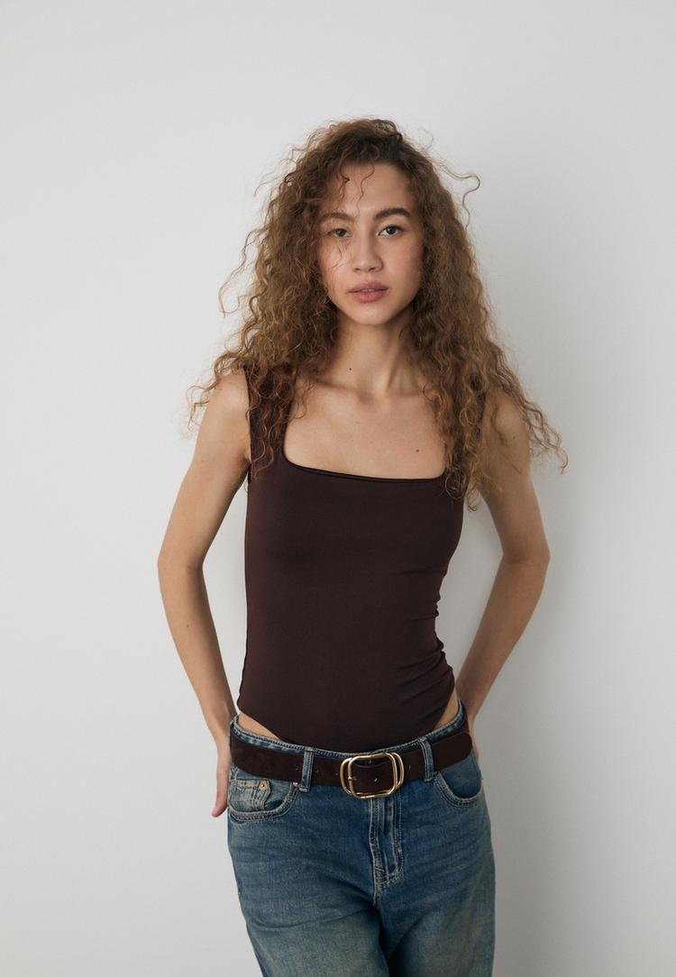 body polyamide col carre