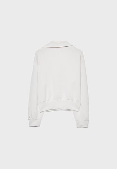 Soft-touch sweatshirt — Stone 8