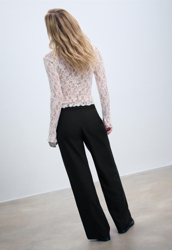 pantalon vestir recto